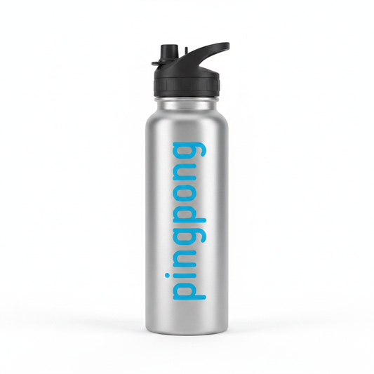 PingPong Stainless Steel Water Bottle