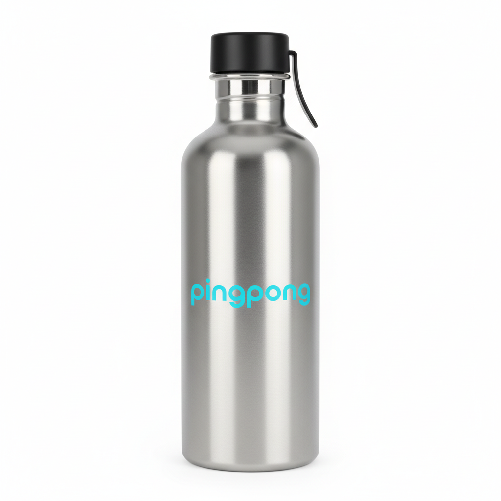 PingPong Wide Mouth Water Bottle 1L